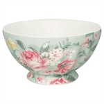 Josephine pale mint french bowl XL fra GreenGate - Tinashjem